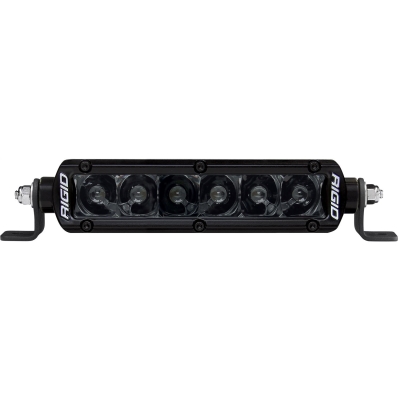 Rigid Industries SR-Series Midnight 6" Spot LED Light Bar (Black) - 906213BLK